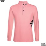 PXG 7종 남성 허리라인 긴팔 카라 티셔츠